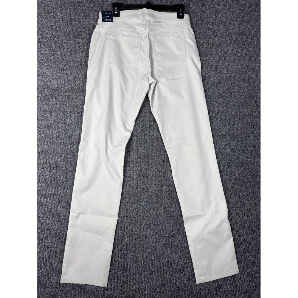 J.Crew Mens Slim Five-Pocket Tech‎ Pant Stone Flex Stretch CB249 29x32 New - Picture 3 of 8